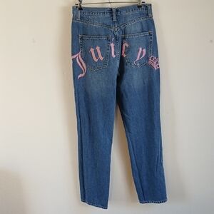 Juicy Couture Pink Logo Jeans Size 27